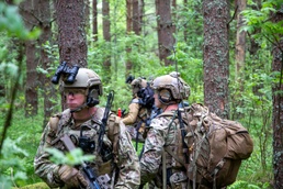 U.S. Army and Latvian Special Operation dive teams conduct joint maritime landing exercise