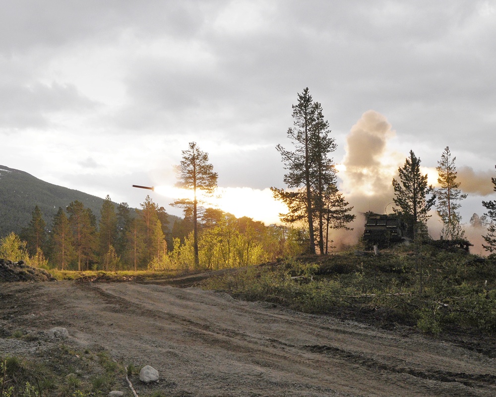 41st Soldiers Fire Rockets in Norway