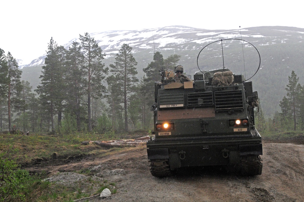 41st Soldiers Fire Rockets in Norway