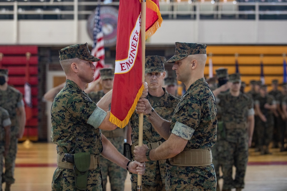 8th Engineer Support Battalion Change of Command Ceremony