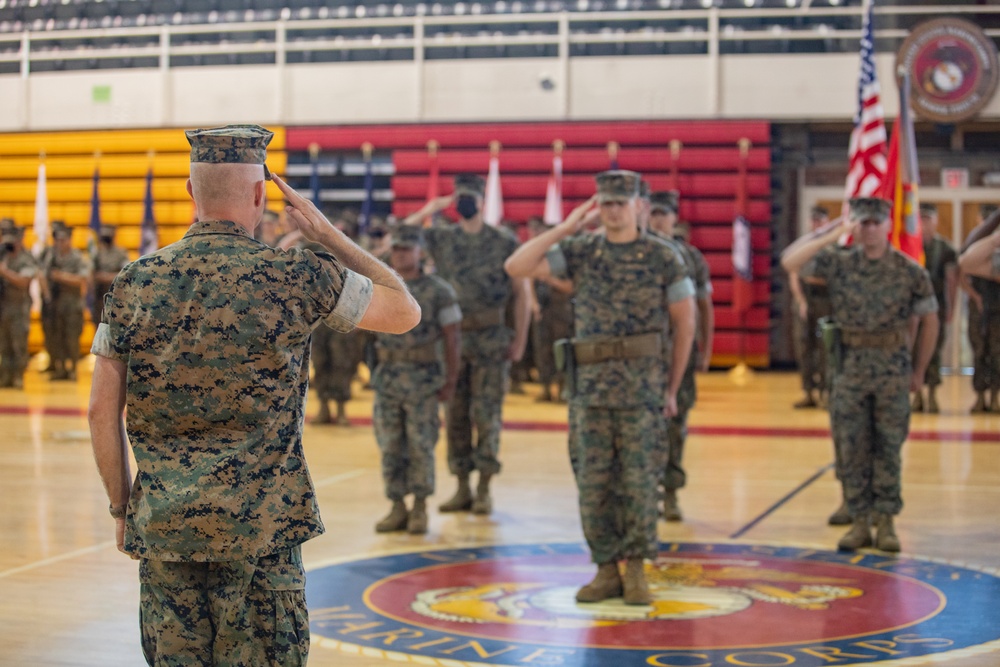 8th Engineer Support Battalion Change of Command Ceremony