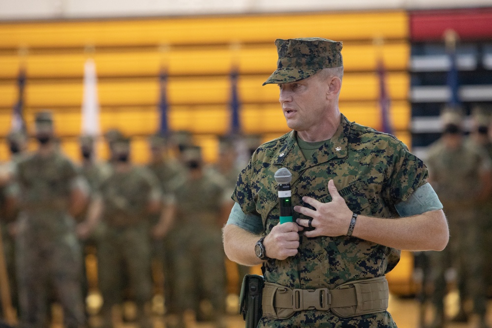 8th Engineer Support Battalion Change of Command Ceremony