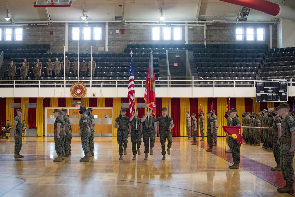 8th Engineer Support Battalion Change of Command Ceremony