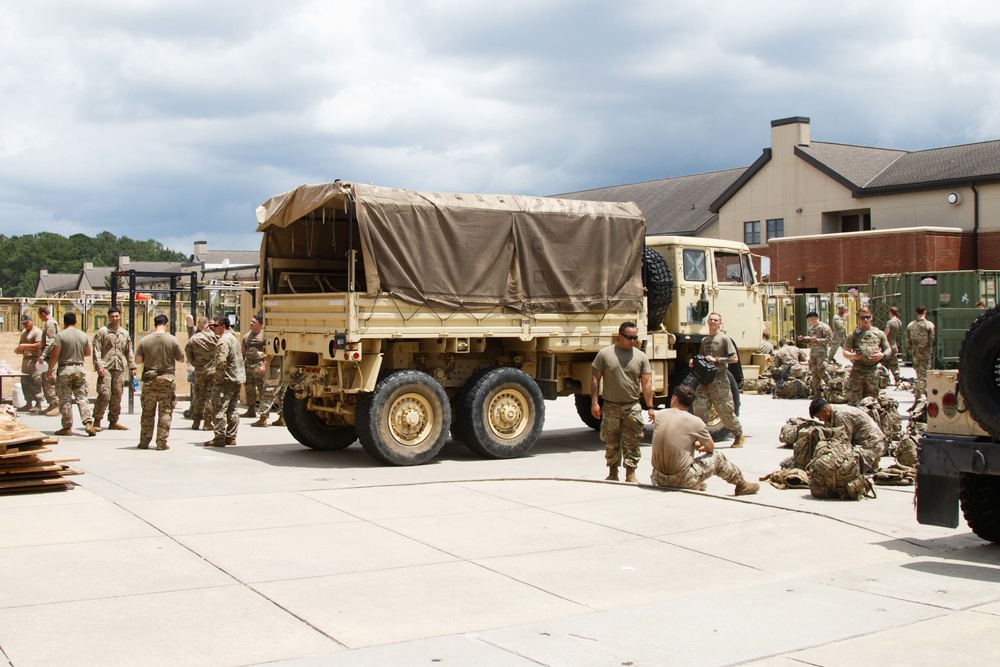 1st Brigade Combat Team Conducts Deployment Readiness Exercise