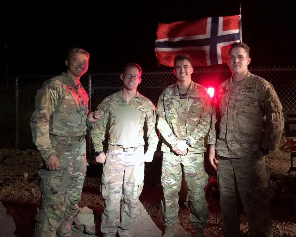 Up for the Challenge: Guardsmen earn Norwegian Foot March Badge during joint event