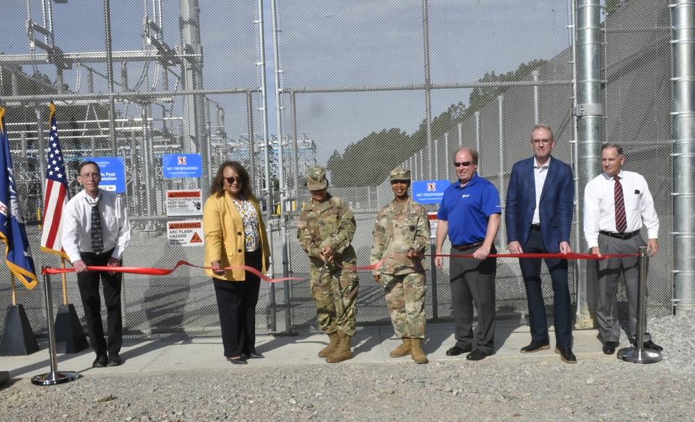New electric substation increases Fort Lee’s energy resilience