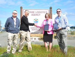 Local elementary school receives 96 iPad tablets from 446th Operations Group, Defense Logistics Agency
