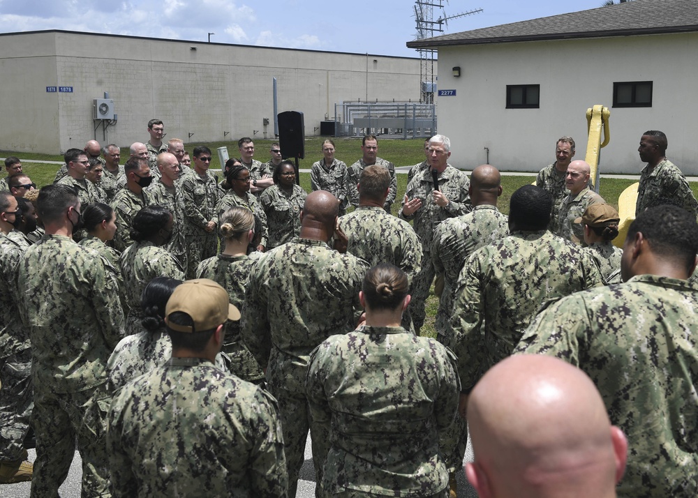 Commander of U.S. Southern Command Speaks to Staff During All-Hands Call