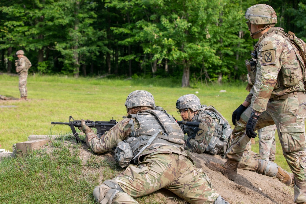 CST Cadets Conduct Team Live-Fire Training