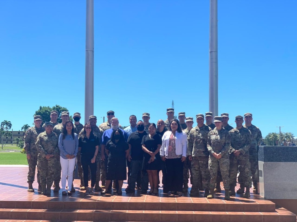 36th Contracting Squadron civilians participate in &quot;Oath of Office&quot; Ceremony