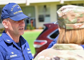 U.S. Indo-Pacific Command Generals visit Vietnam Coast Guard ship