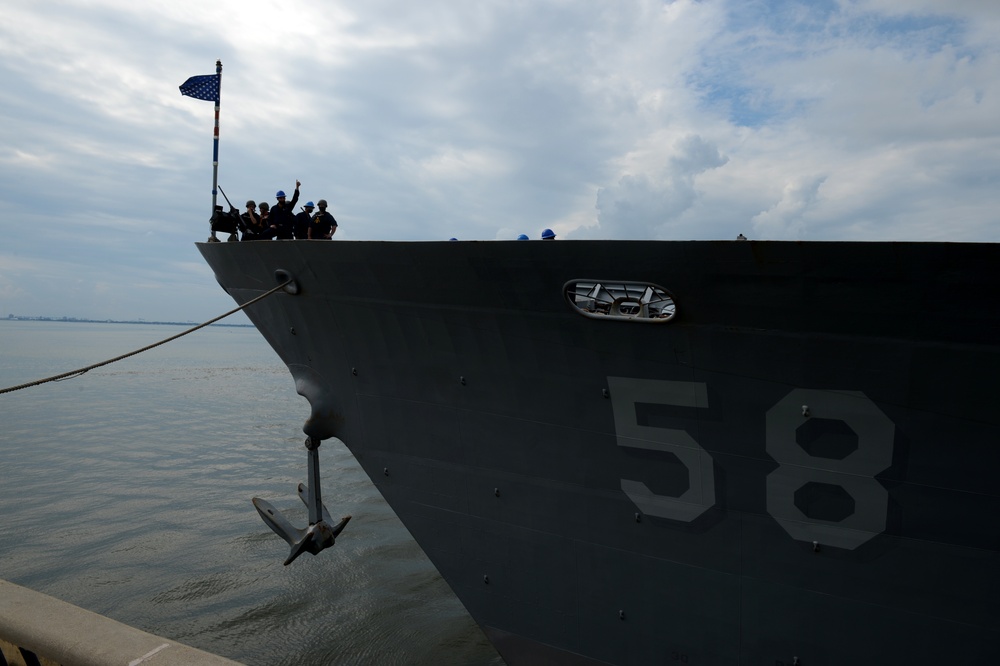 USS Philippine Sea (CG 58) Homeport Swap