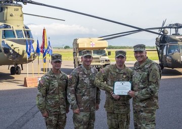 JTF-Bravo Winged Warriors awarded Air Medal for actions after Hurricane Eta