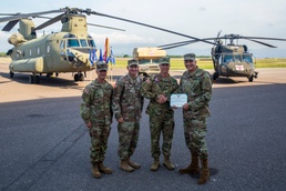JTF-Bravo Winged Warriors awarded Air Medal for actions after Hurricane Eta