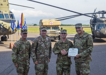 JTF-Bravo Winged Warriors awarded Air Medal for actions after Hurricane Eta