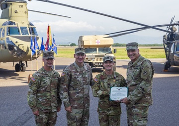 JTF-Bravo Winged Warriors awarded Air Medal for actions after Hurricane Eta
