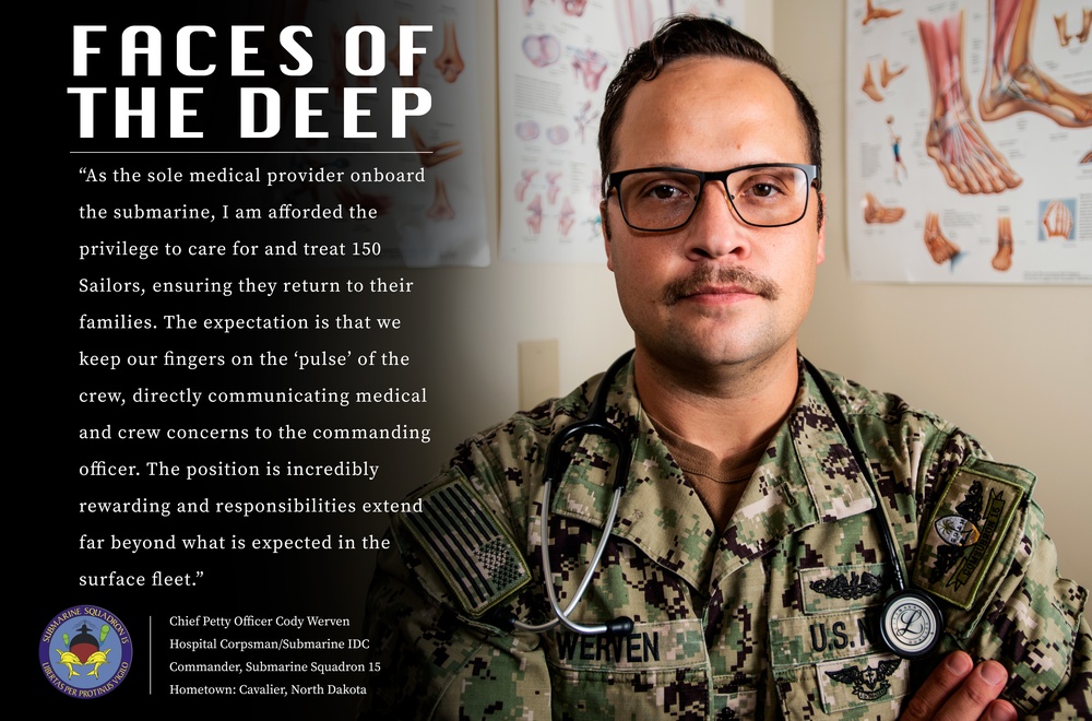 Submarine Independent Duty Corpsman Portrait