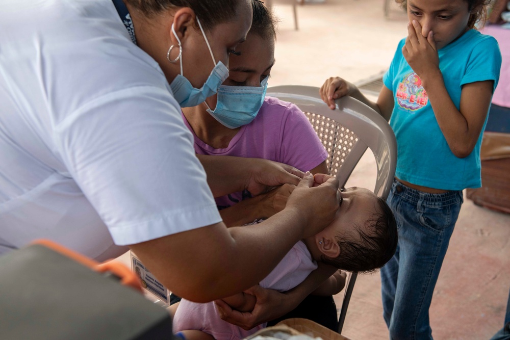 RS-21 Arrives in Melchor De Mencos, Guatemala