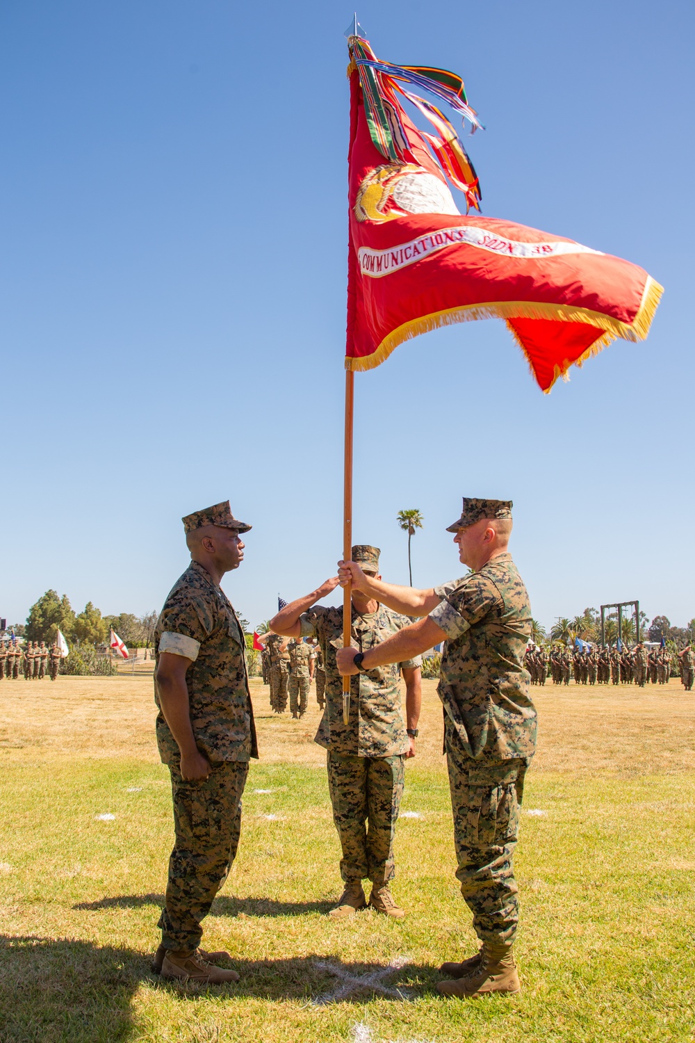 MWCS 38 Change of Command