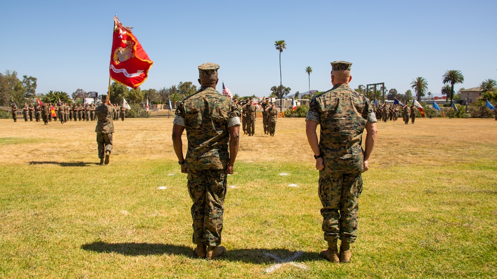 MWCS 38 Change of Command