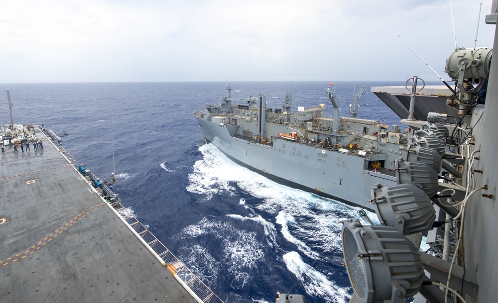 USS Harry S. Truman (CVN 75) transits the Atlantic Ocean.