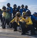 USS Harry S. Truman (CVN 75) transits the Atlantic Ocean.