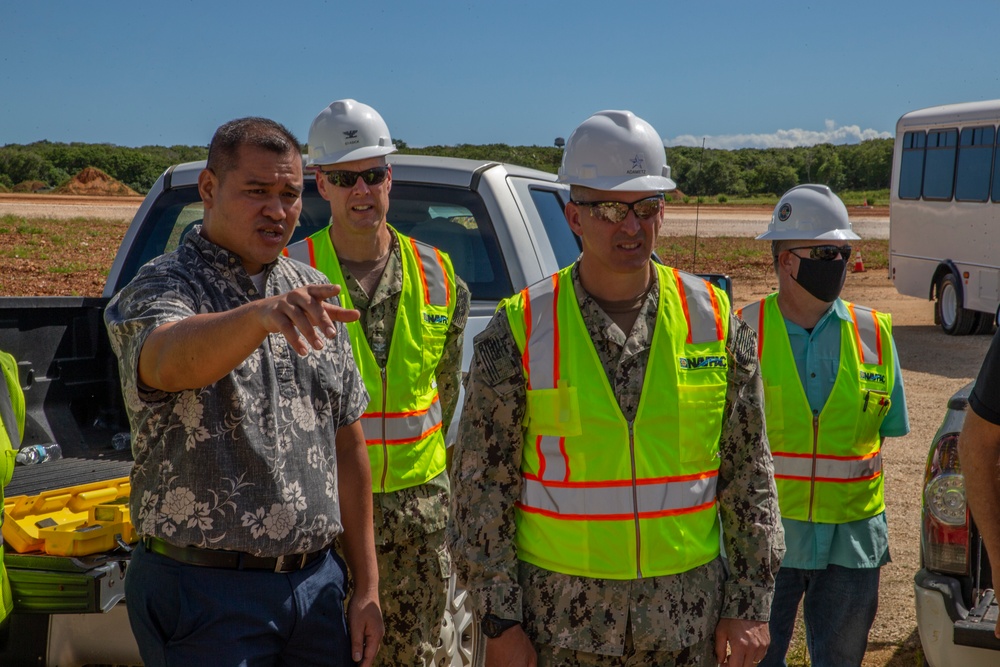 NAVFAC Pacific Leaders Visit MCB Camp Blaz