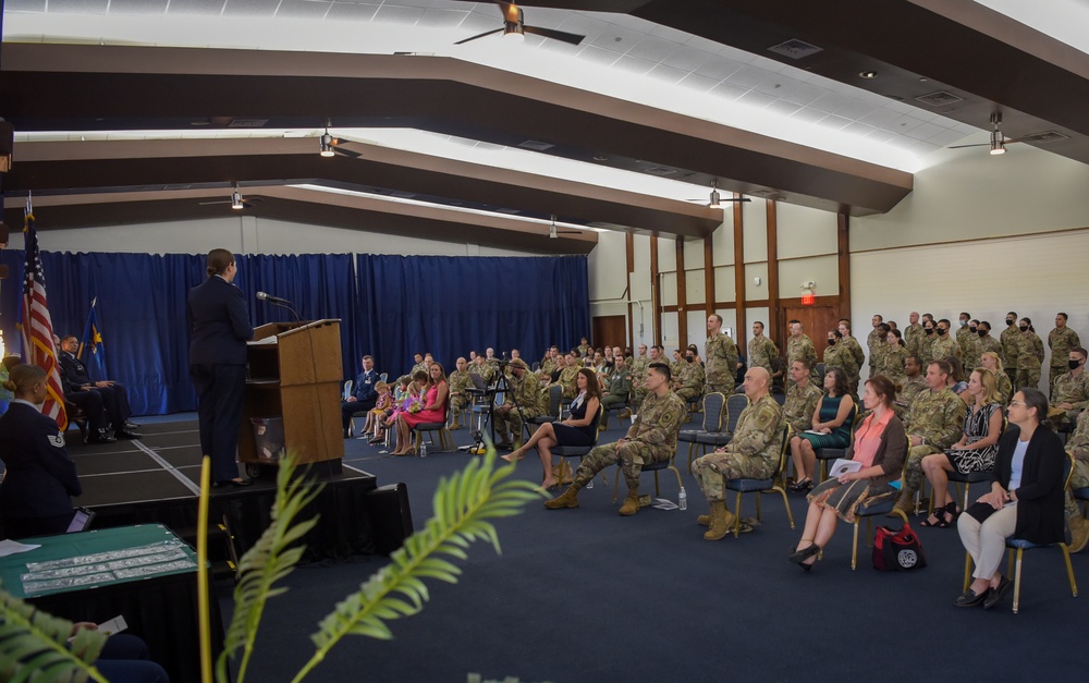 Dale takes command of the 36 CPTS/WSA