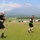 Black Lions train at the base of Mt. Fuji