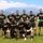 Black Lions train at the base of Mt. Fuji