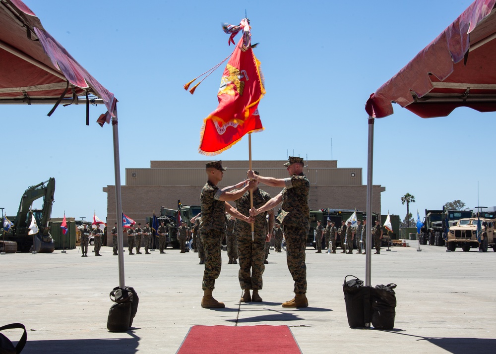 MWSS-373 Change of Command