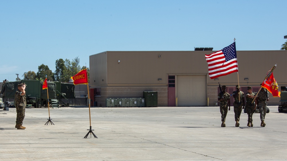 MWSS-373 Change of Command