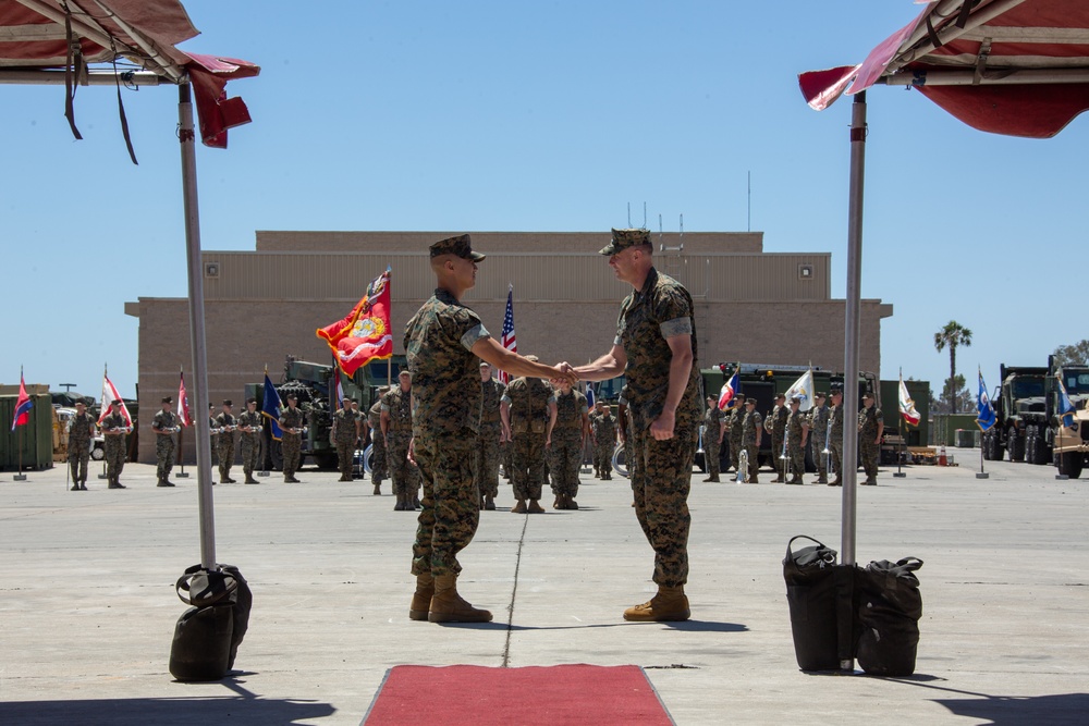 MWSS-373 Change of Command