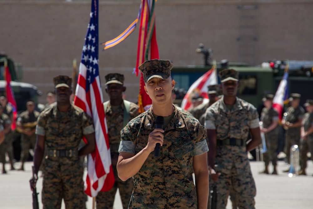 MWSS-373 Change of Command