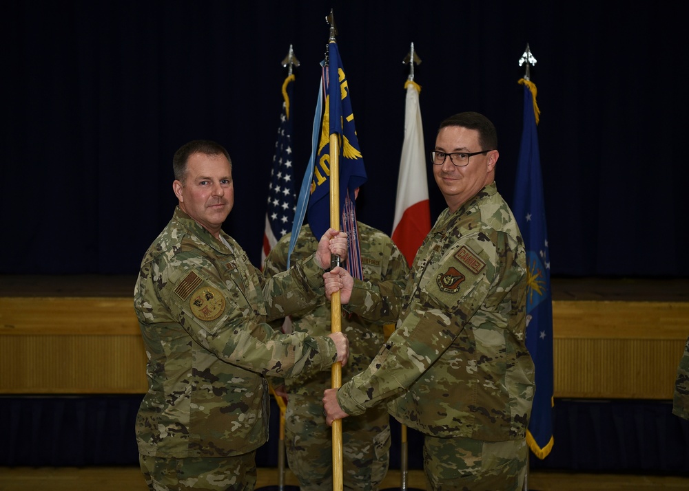 610th Air Control Flight Change of Command