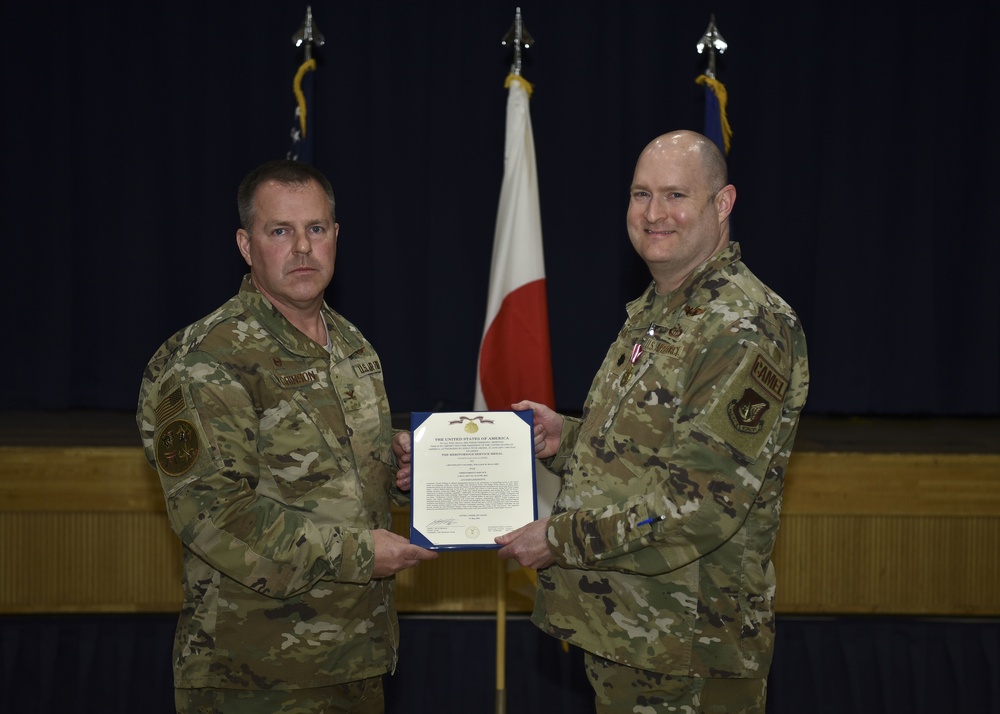 610th Air Control Flight Change of Command