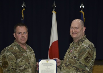610th Air Control Flight Change of Command