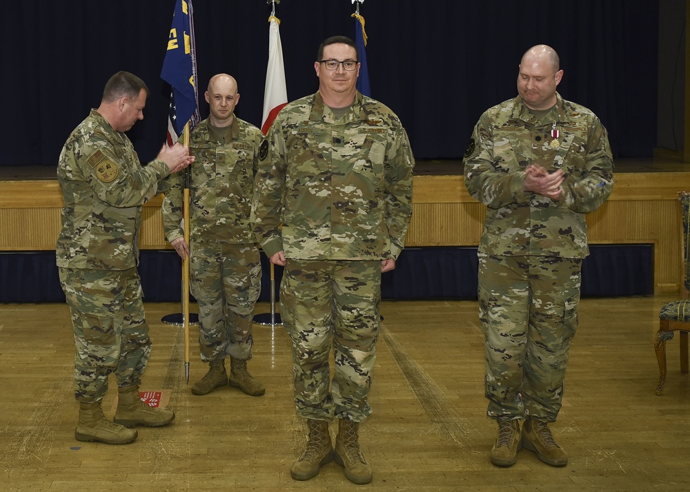 610th Air Control Flight Change of Command