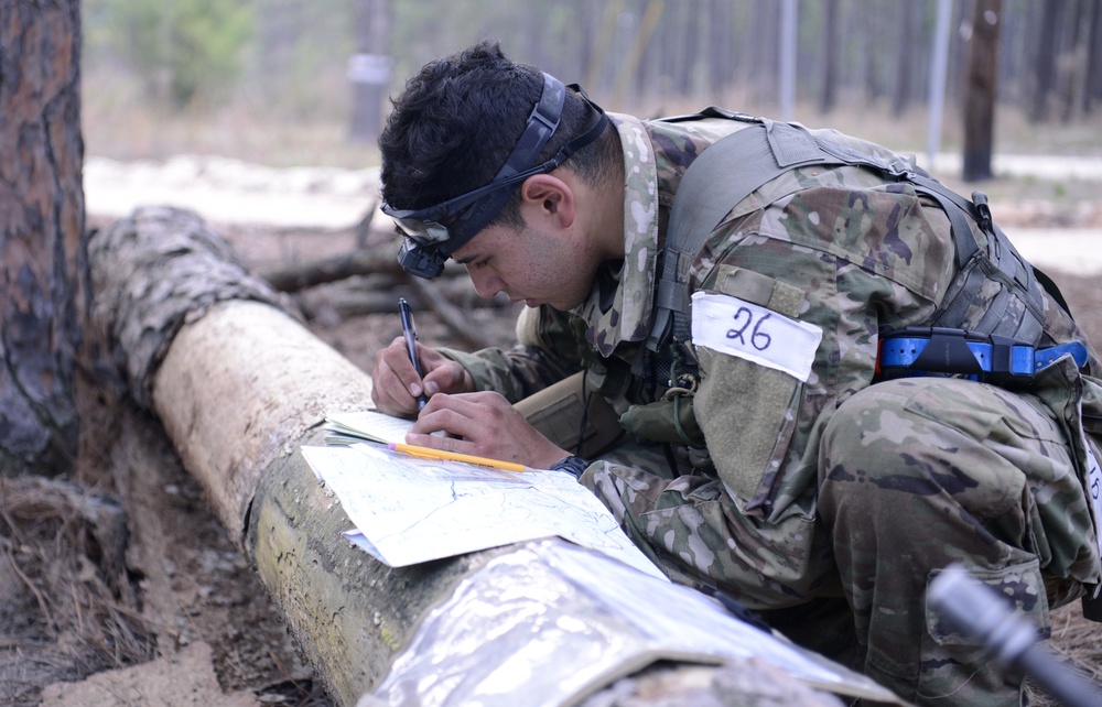 Special Forces Candidates Land Navigation Training