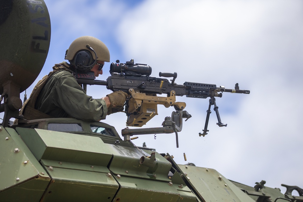 AAV Crew Serve Weapons Range