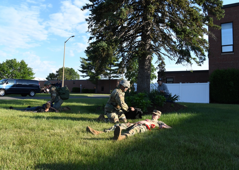 104th Fighter Wing holds Readiness Exercise, responds to simulated robbery