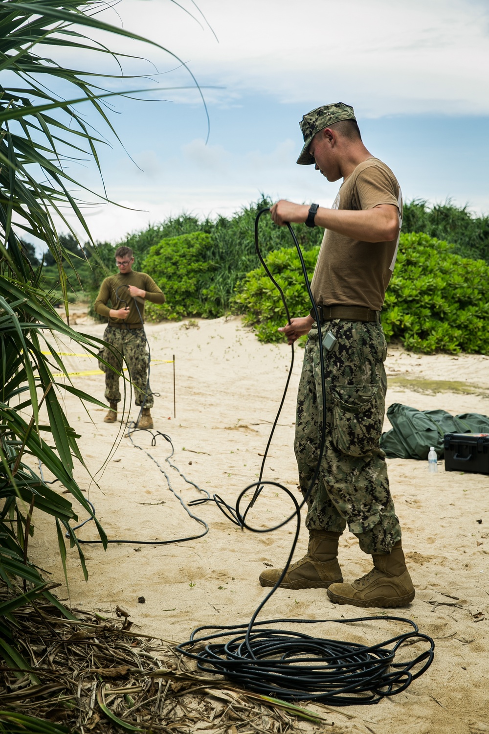 Poseidon’s Watchtower 21 | Marines, Seabees conduct beach reconnaissance