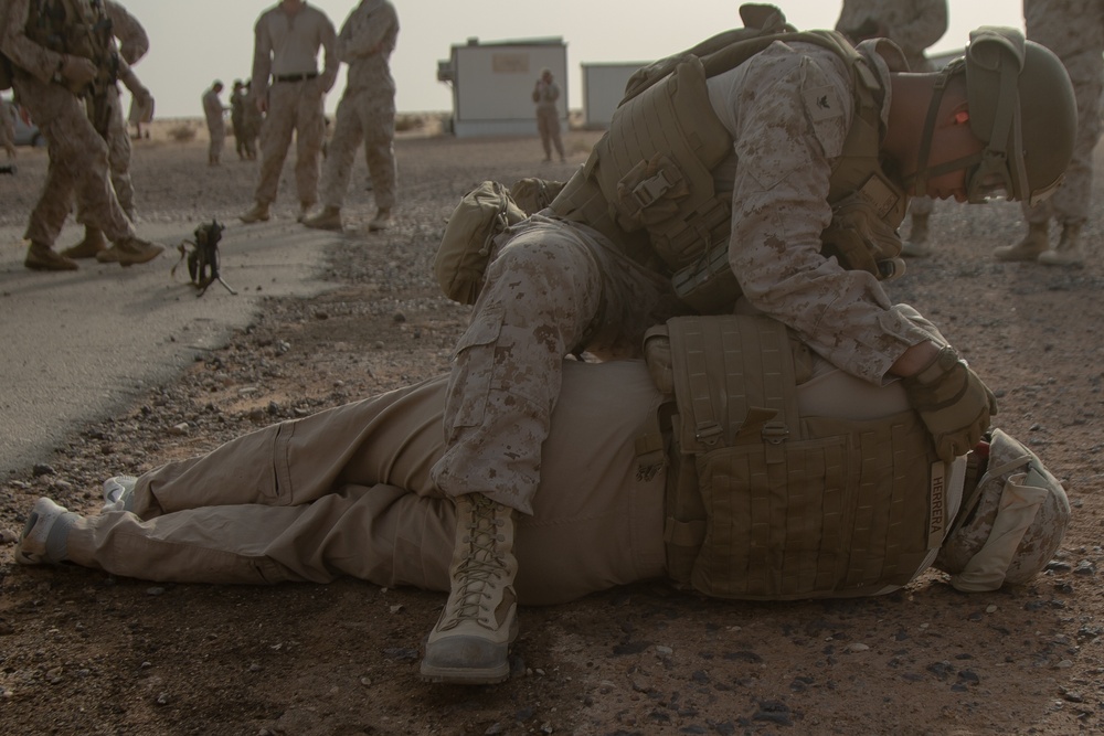 SPMAGTF-CR-CC: Mass casualty drill