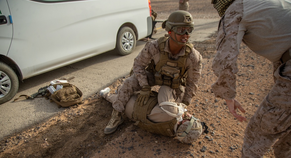 SPMAGTF-CR-CC: Mass casualty drill