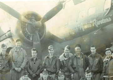 ‘Rosie’s Riveters’ nose art dedication immortalizes legacy of 100th BG pilot with 100th ARW