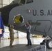 ‘Rosie’s Riveters’ nose art dedication immortalizes legacy of 100th BG pilot with 100th ARW