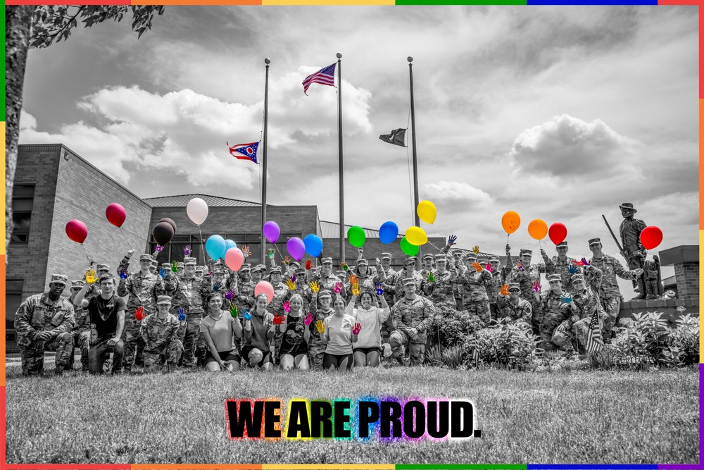 Airmen celebrate Pride Month