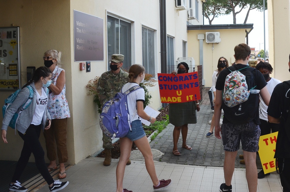 USAG Italy grateful for in person instruction the entire year