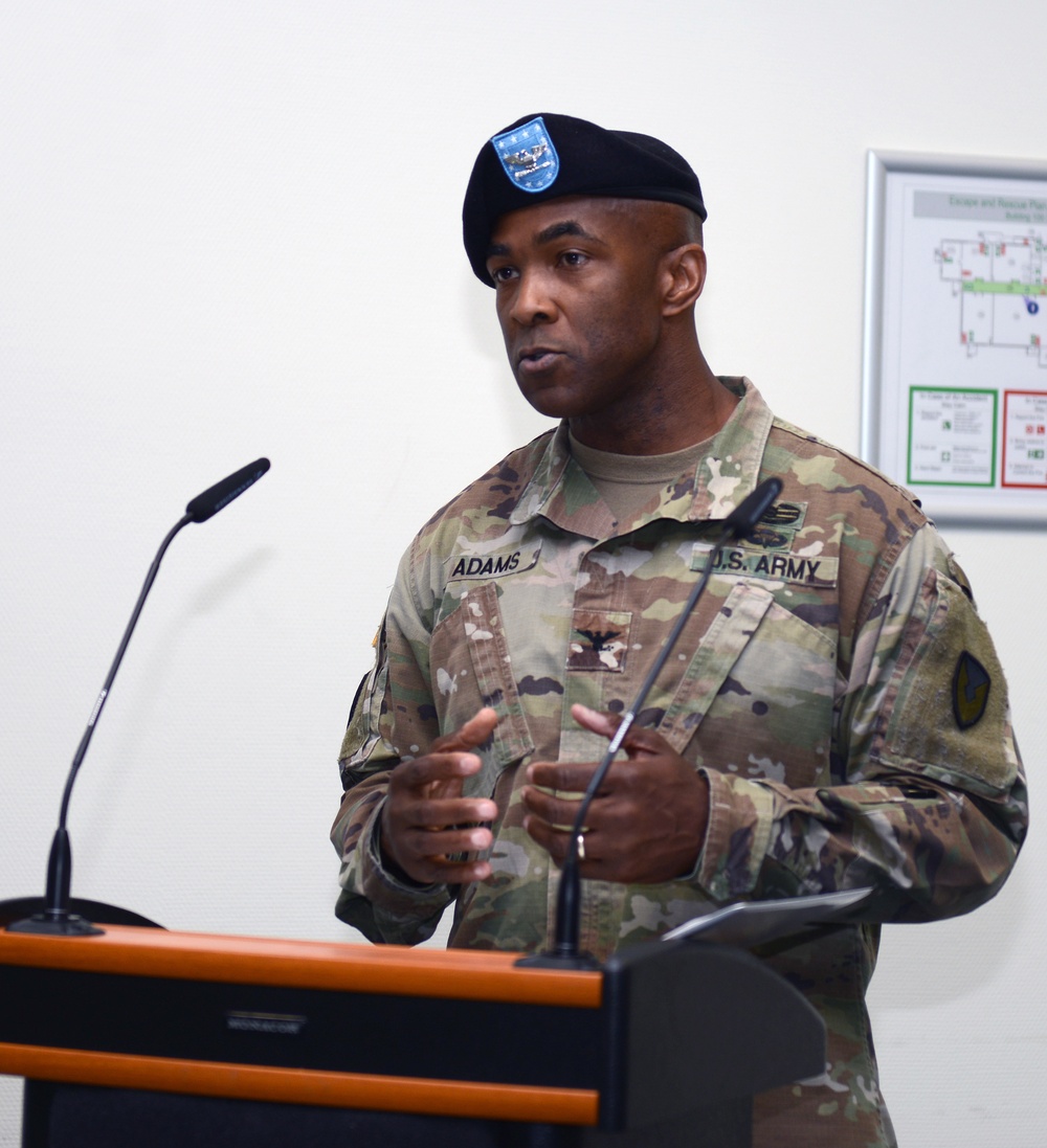 409th Contracting Support Brigade Relinquishment of Responsibility Ceremony