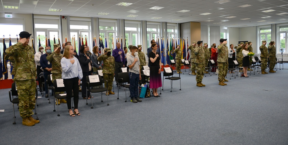 409th Contracting Support Brigade Change of Command Ceremony